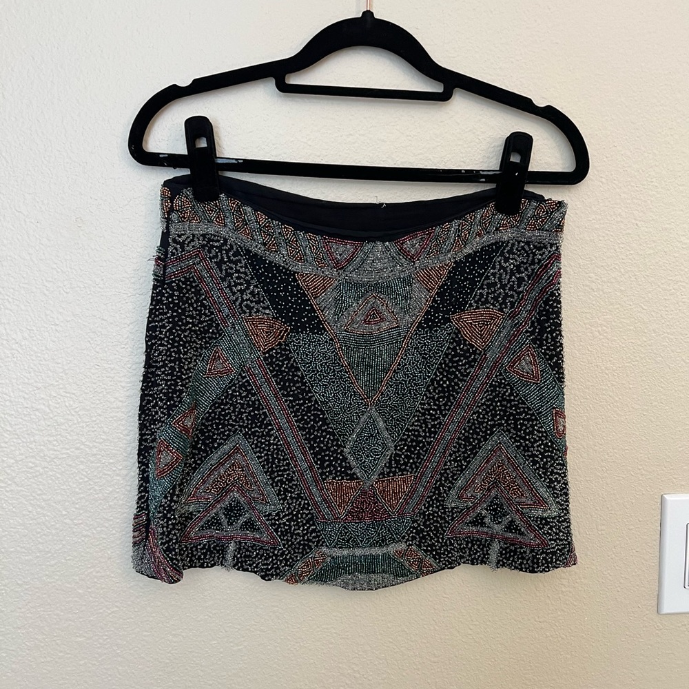 Chloe Oliver beaded mini skirt skirt